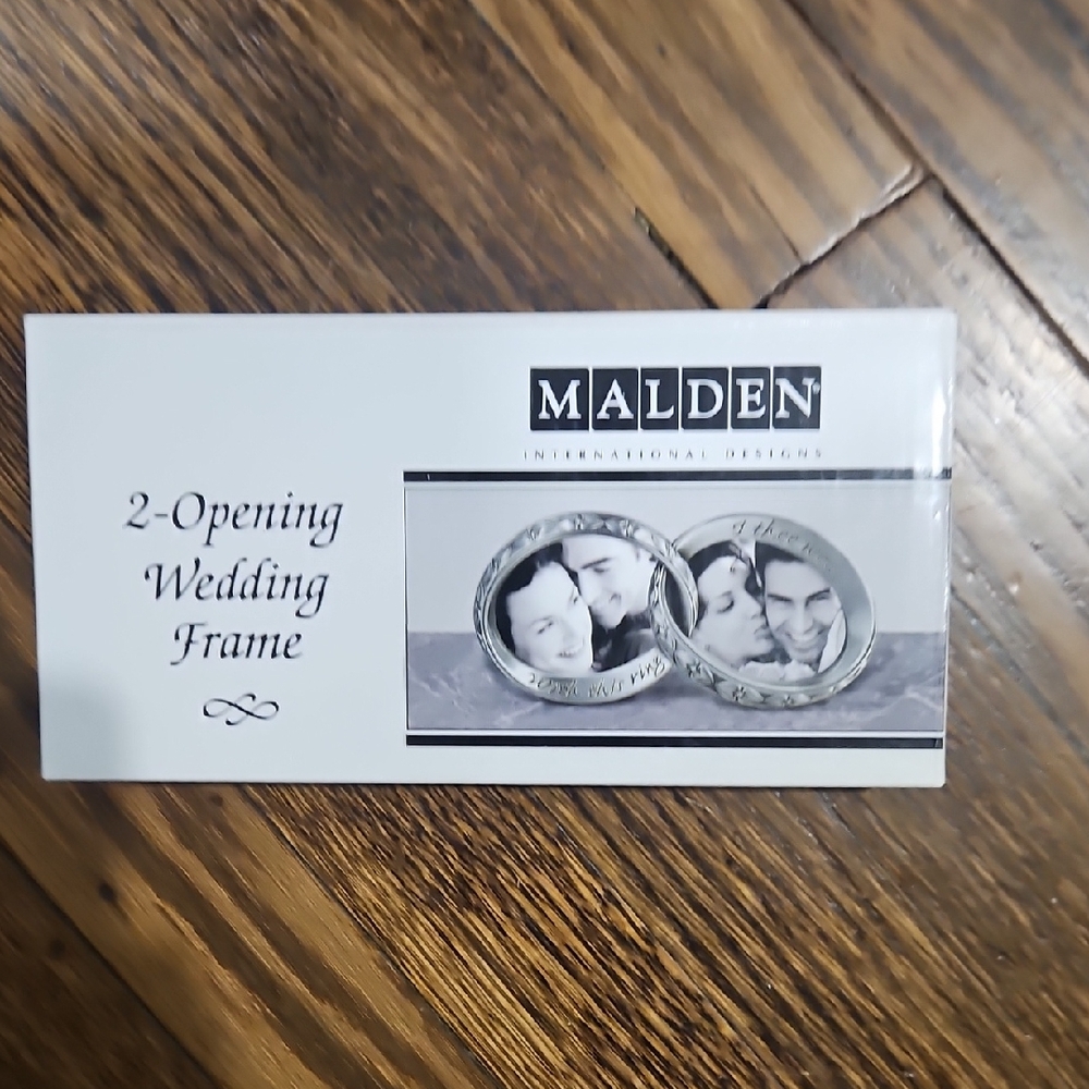 Malden Silver Wedding Photo Frame